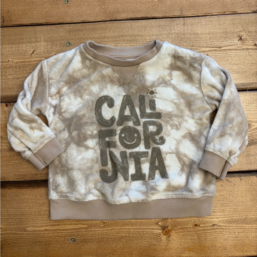 Little Co California Baby Tie-Dye Sweatshirt